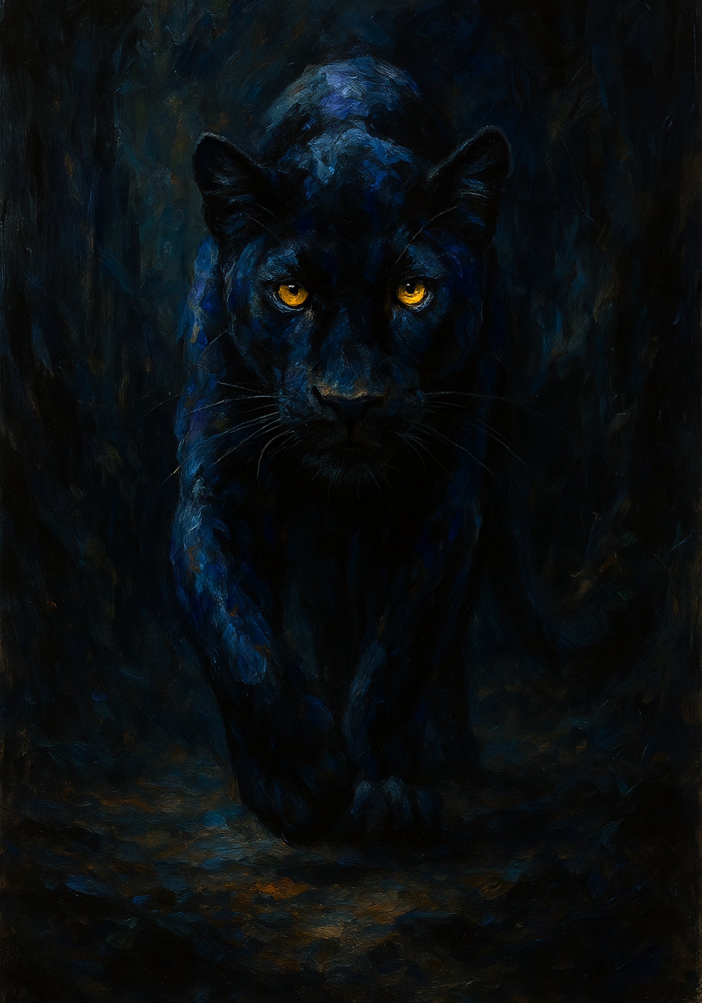 Occhi nella Notte – Pantera Nera in Arte Moderna