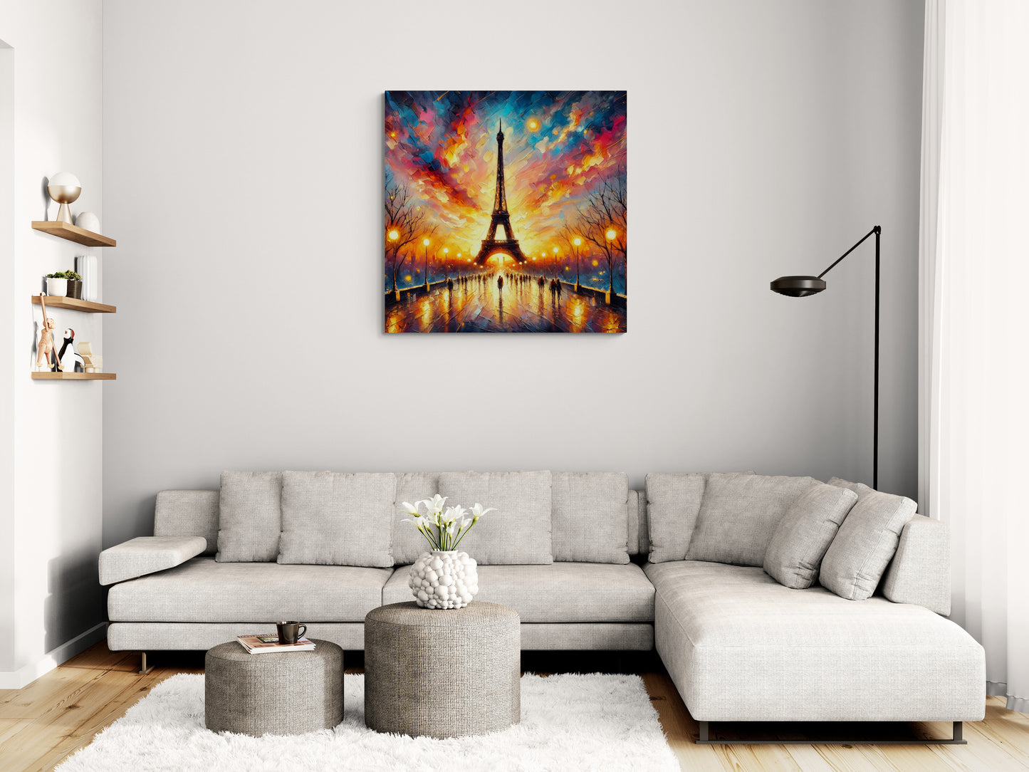 Luce su Parigi – Torre Eiffel tra Colori e Emozi