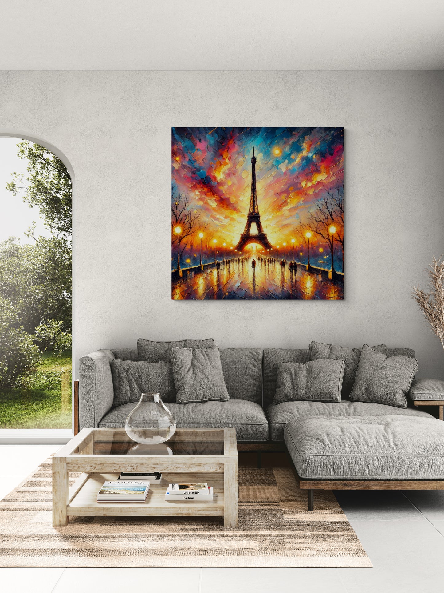 Luce su Parigi – Torre Eiffel tra Colori e Emozi