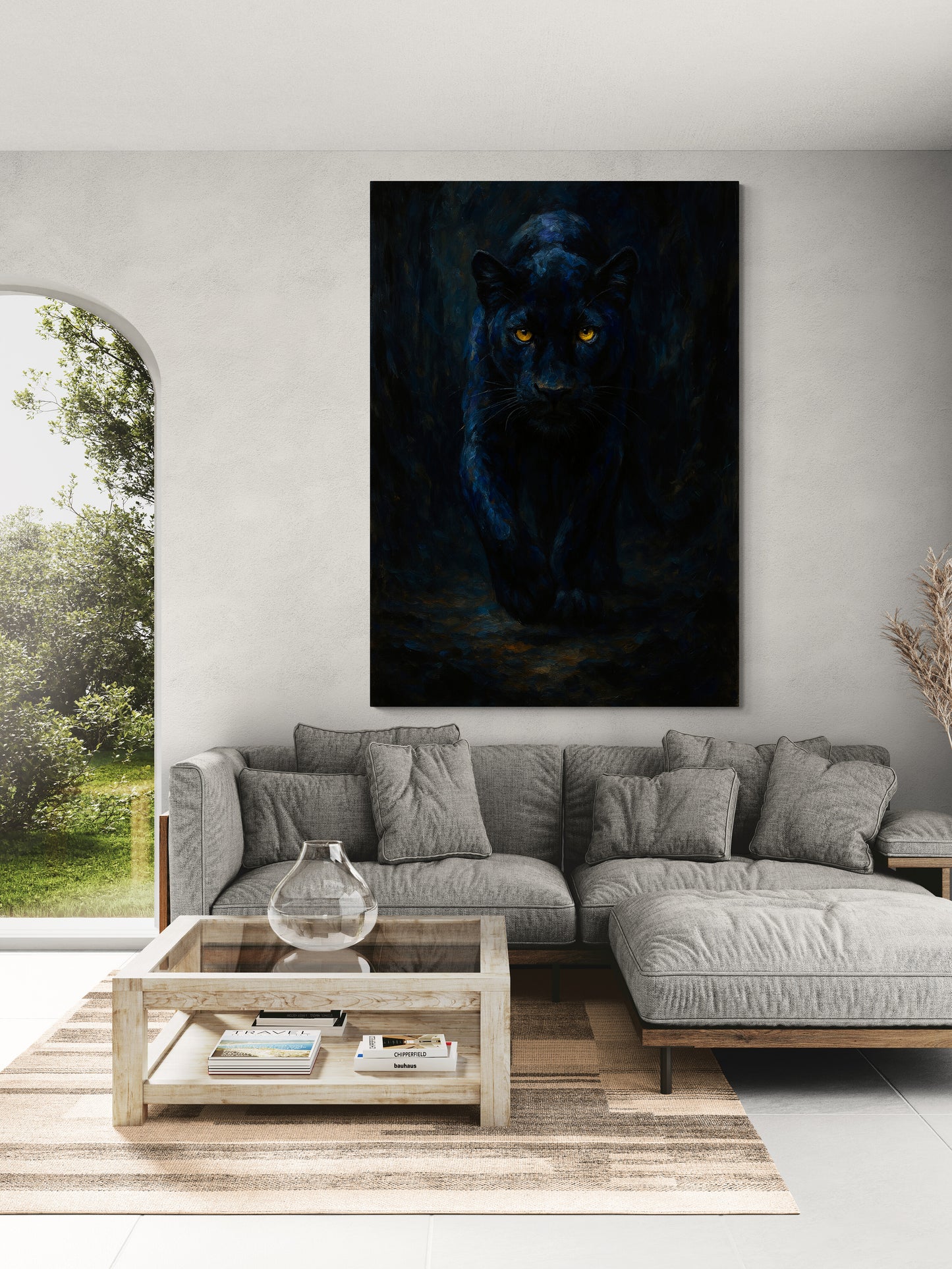 Occhi nella Notte – Pantera Nera in Arte Moderna