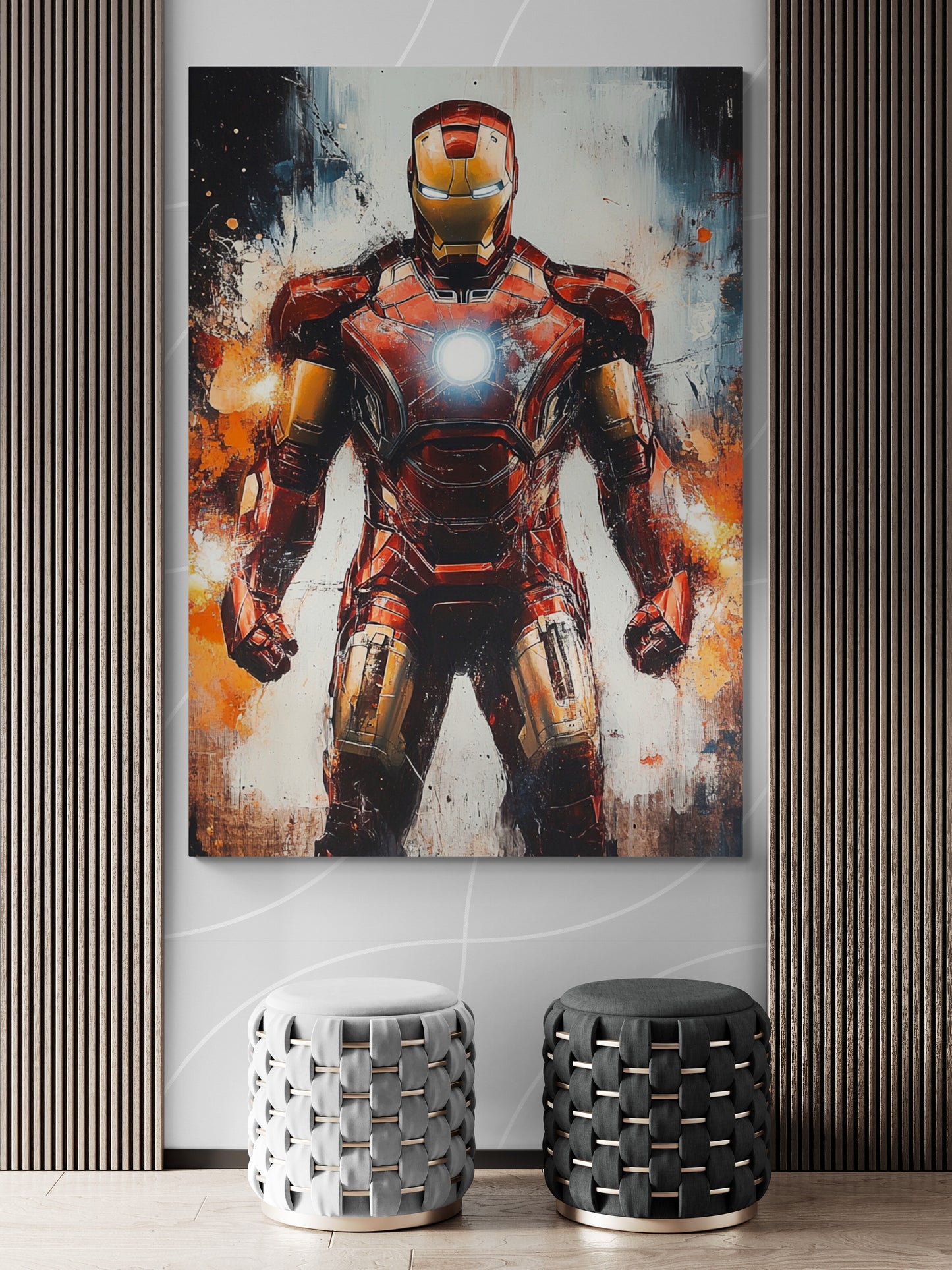 Iron Power – Tela Artistica in Edizione Limitata