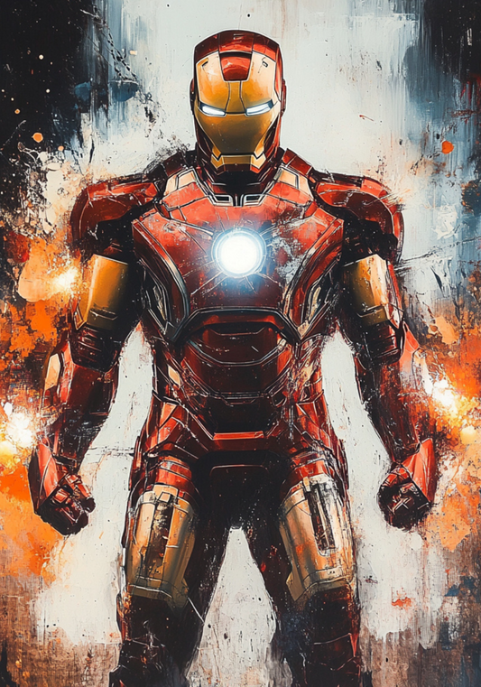 Iron Power – Tela Artistica in Edizione Limitata