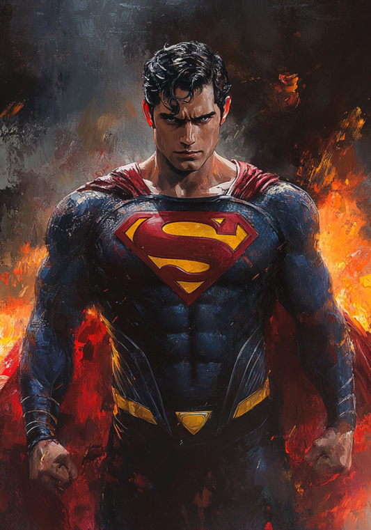 L'Uomo d'Acciaio – Superman in Arte Moderna